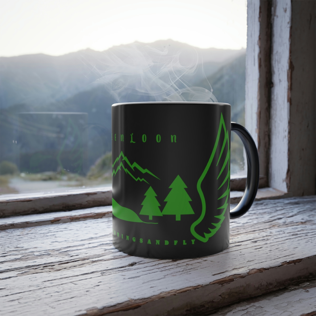 GreenLoon Color Morphing Mug, 11oz - GreenLoon Apparel & Merchandise 