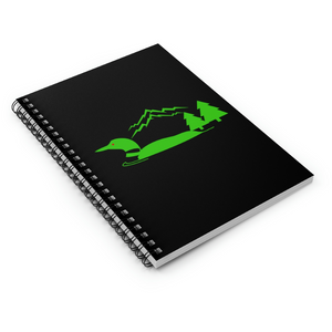 GreenLoon Spiral Notebook - Ruled Line - GreenLoon Apparel & Merchandise 