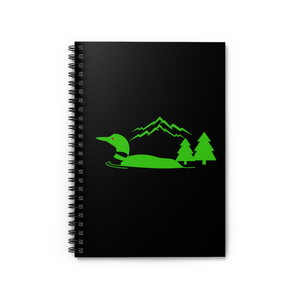 GreenLoon Spiral Notebook - Ruled Line - GreenLoon Apparel & Merchandise 