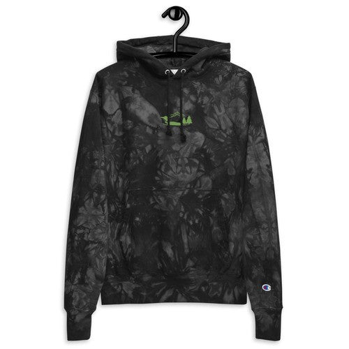 GreenLoon Unisex Champion Tie-Dye Hoodie - GreenLoon Apparel & Merchandise 