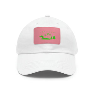 GreenLoon Dad Hat with Leather Patch - GreenLoon Apparel & Merchandise 