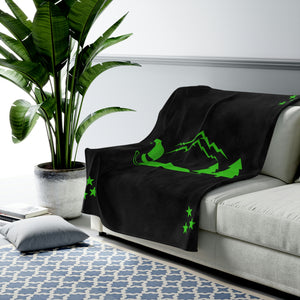 Velveteen Plush Blanket - GreenLoon Apparel & Merchandise 