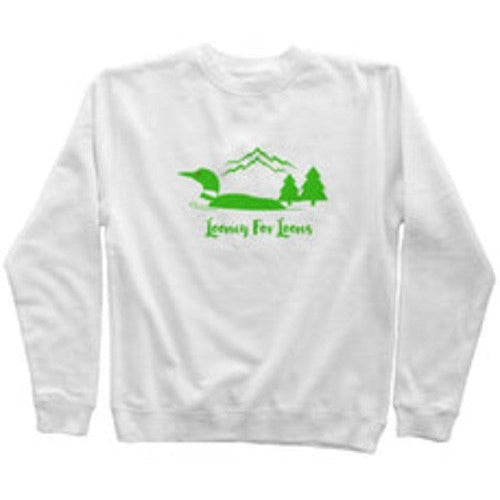 GreenLoon Mid Weight Loony For Loons Crewneck - GreenLoon Apparel & Merchandise 